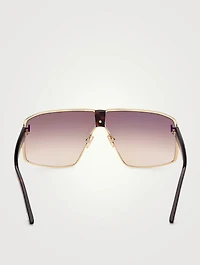 Reno Shield Aviator Sunglasses
