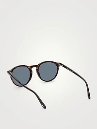 Aurele Round Sunglasses
