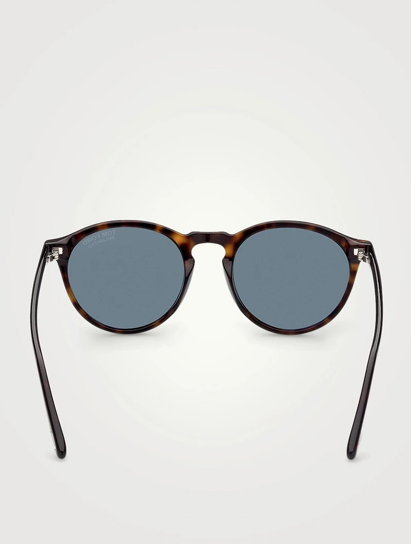 Aurele Round Sunglasses