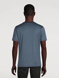 Classic Cotton T-Shirt With Tipping
