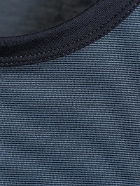 Classic Cotton T-Shirt With Tipping