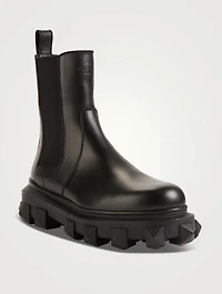 Trackstud Leather Beatle Boots