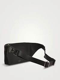 Neon VLTN Leather Belt Bag