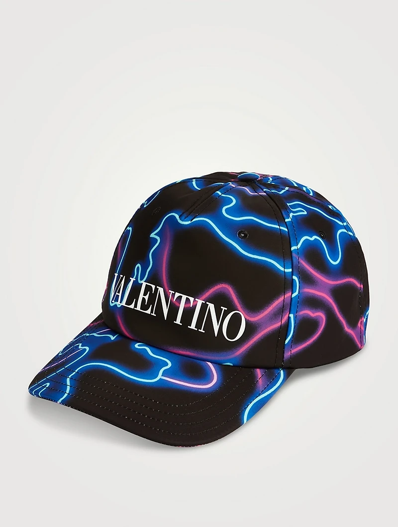 Neon Camou Baseball Cap