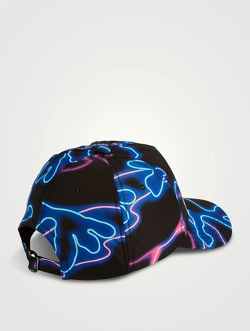 Neon Camou Baseball Cap