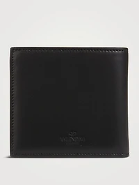 Neon VLTN Leather Wallet