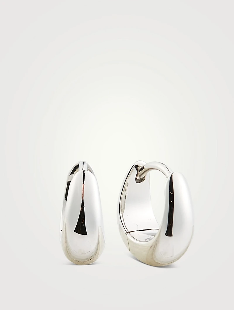 Ice Huggie Hoop Earrings