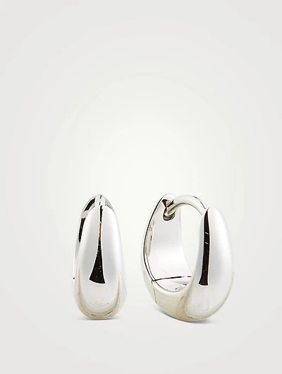 Ice Huggie Hoop Earrings