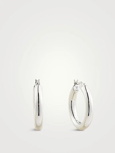 Thick Classic Hoop Earrings
