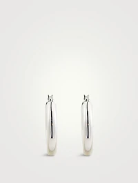 Medium Thick Classic Hoop Earrings