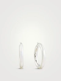 Thick Classic Hoop Earrings