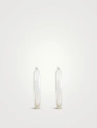 Thick Classic Hoop Earrings