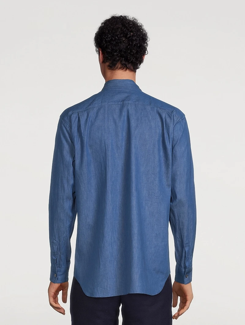 Cotton Patchwork Shirt