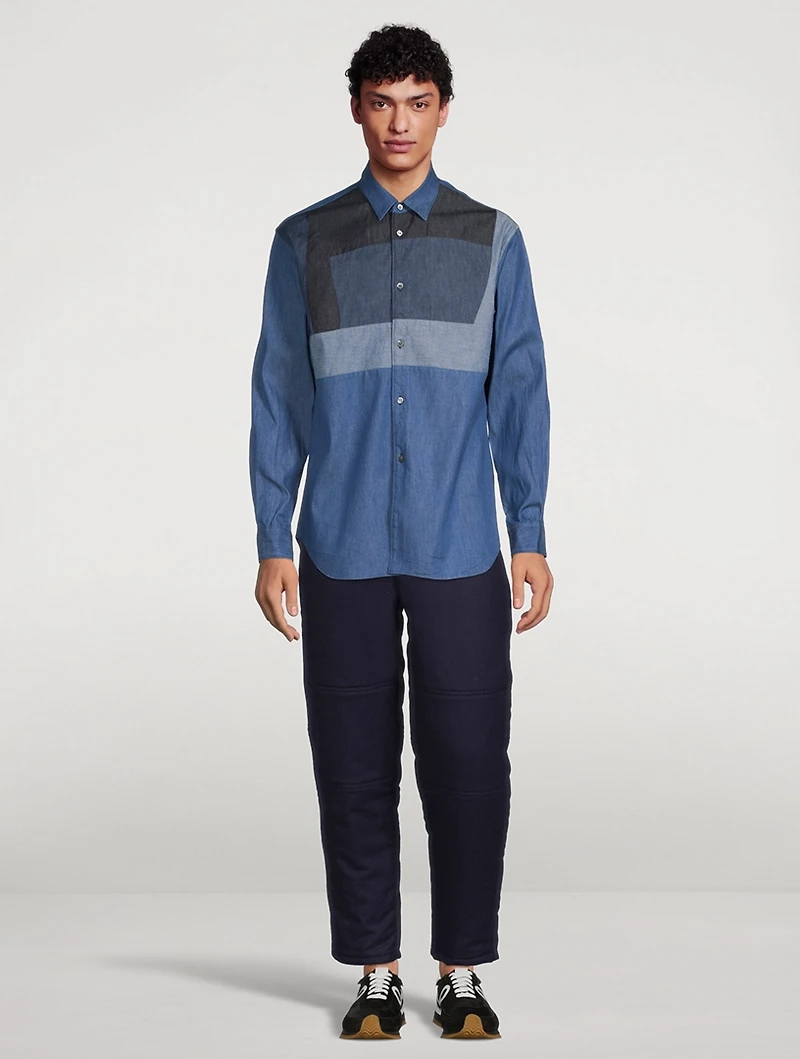 Cotton Patchwork Shirt
