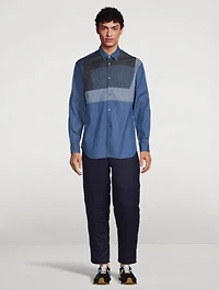 Cotton Patchwork Shirt