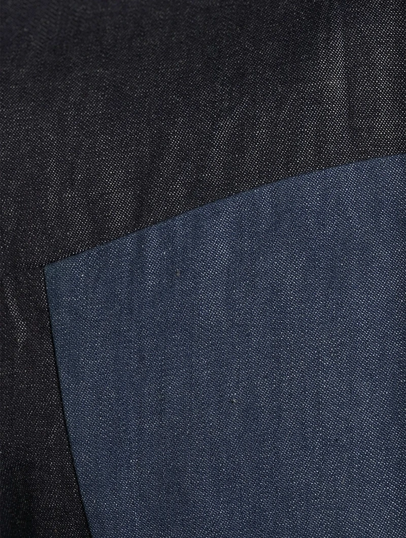 Cotton Patchwork Shirt