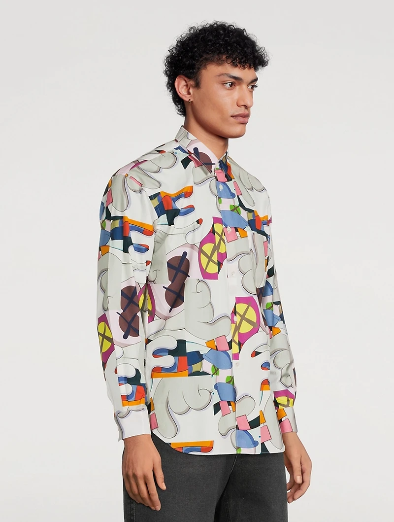 Cotton Shirt Graphic Print