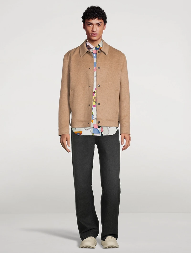 Cotton Shirt Graphic Print