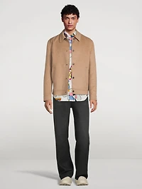 Cotton Shirt Graphic Print