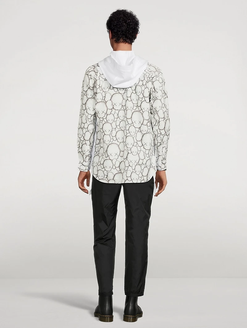 Kaws Cotton Tunic Hoodie