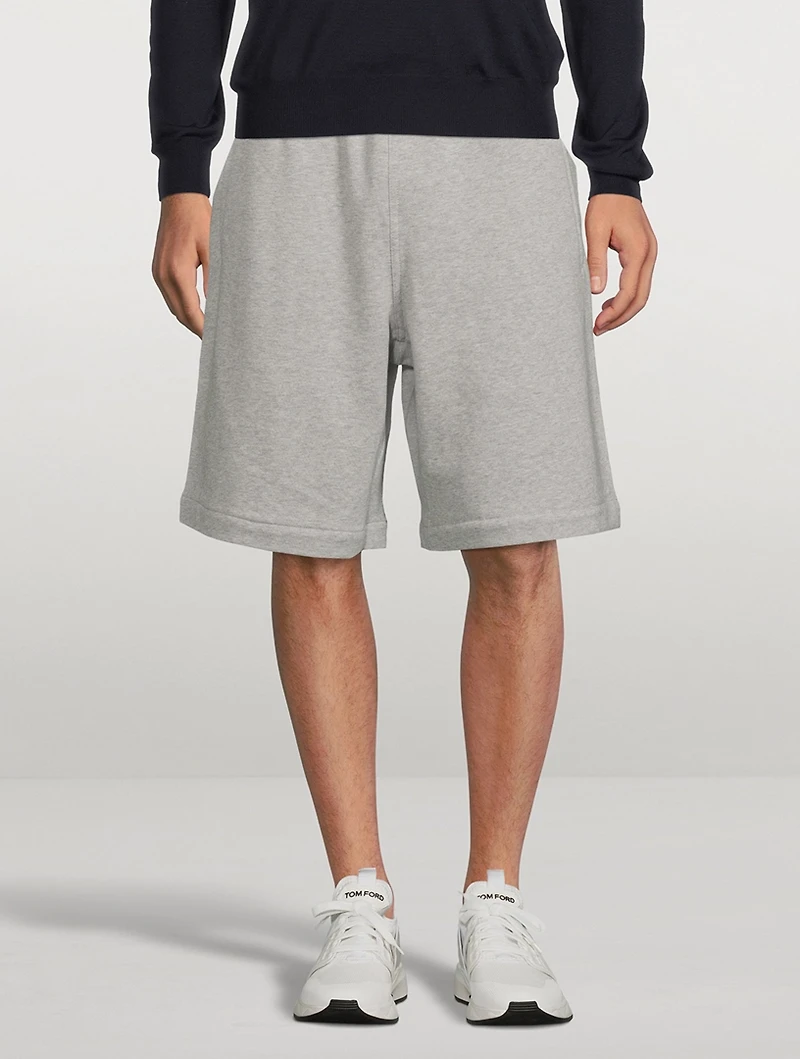Cotton Jersey Bermuda Shorts