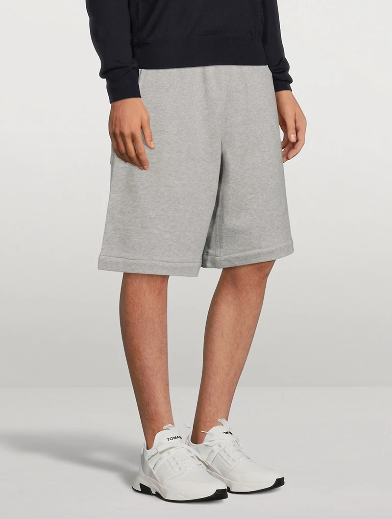 Cotton Jersey Bermuda Shorts