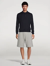 Cotton Jersey Bermuda Shorts