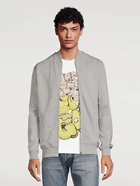 Kaws Cotton Zip Sweatshirt