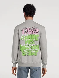 Kaws Cotton Zip Sweatshirt
