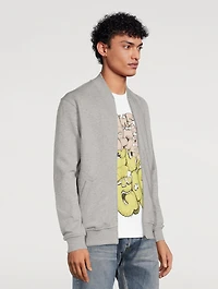 Kaws Cotton Zip Sweatshirt
