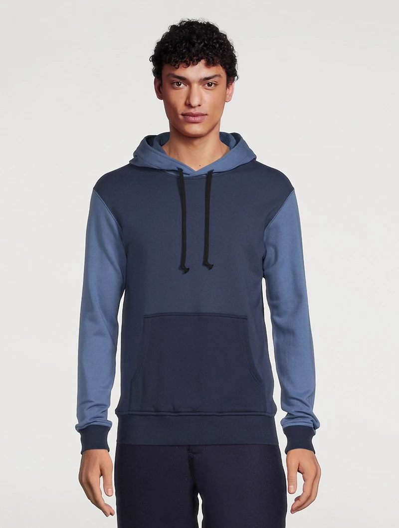 Cotton Colourblock Hoodie
