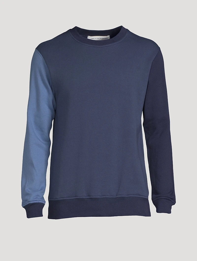 Cotton Colourblock Sweatshirt