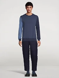 Cotton Colourblock Sweatshirt
