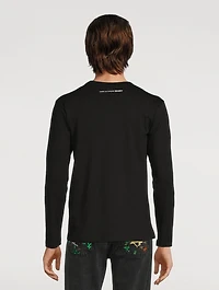Cotton Long-Sleeve T-Shirt