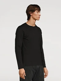 Cotton Long-Sleeve T-Shirt