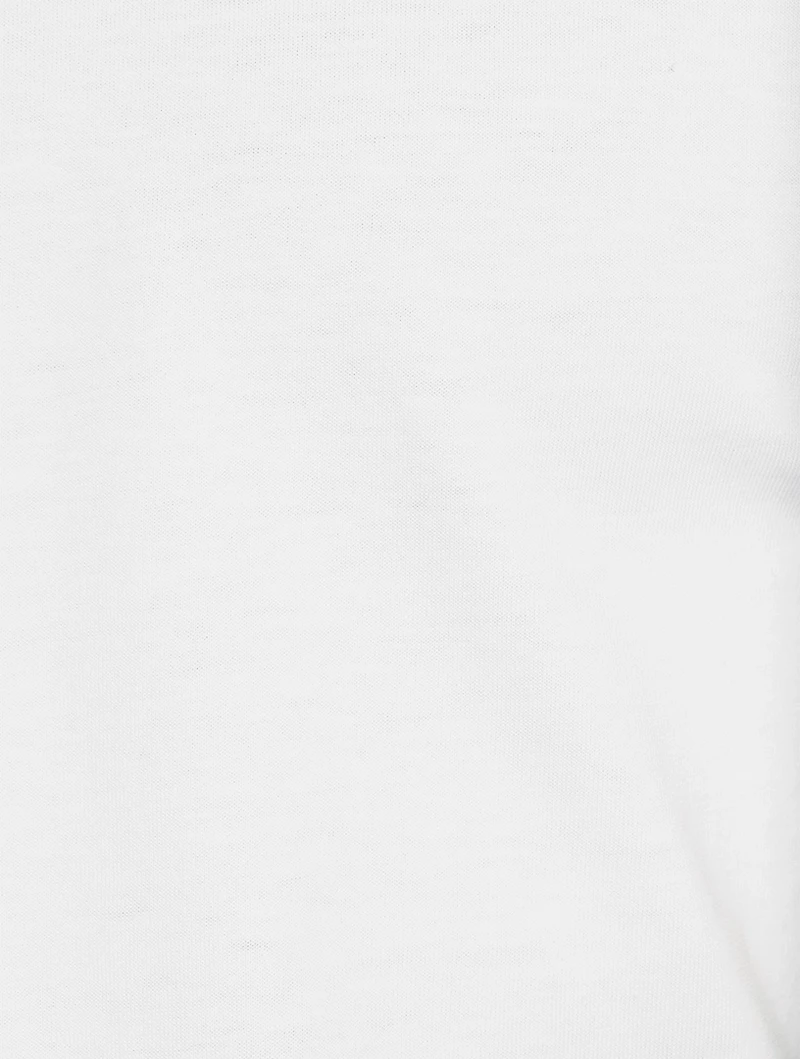 Cotton Crewneck T-Shirt