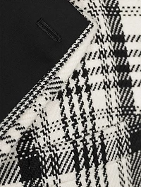 Cotton Jacket Check Print