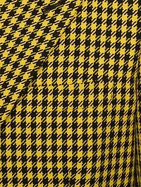Cotton And Wool Jacket Houndstooth Print