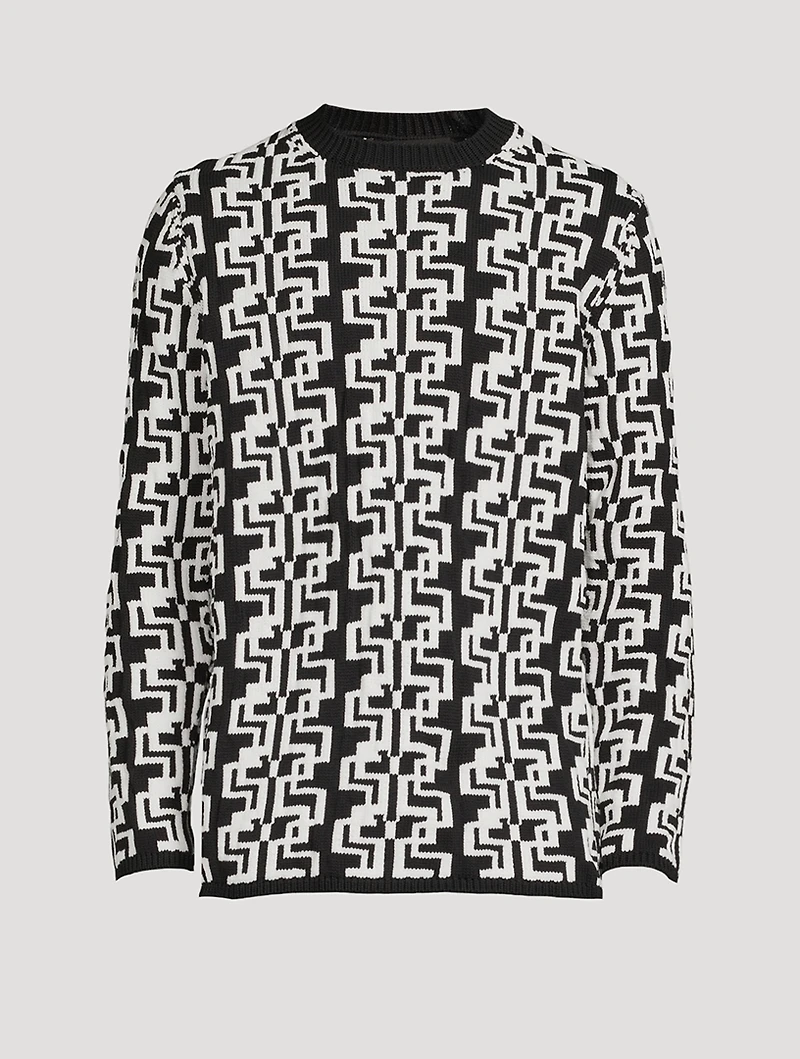 Graphic Printed Sweater