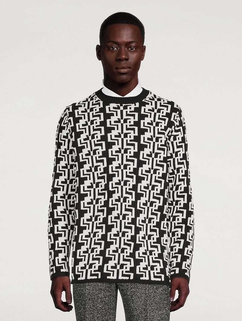 Graphic Printed Sweater