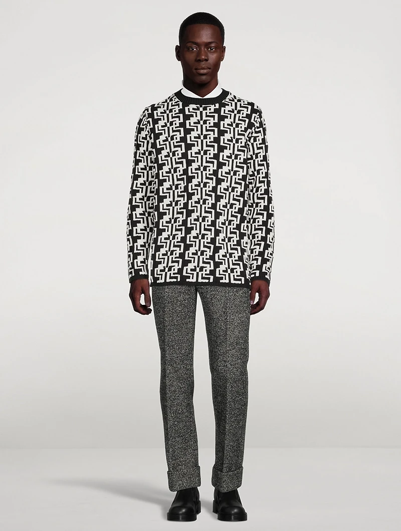 Graphic Printed Sweater