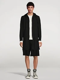 Wool Pleated Bermuda Shorts