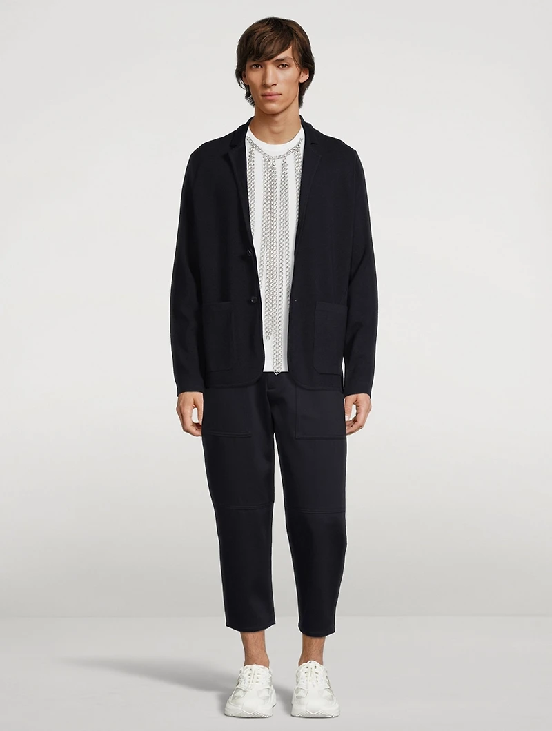 Short-Sleeve T-Shirt With Chains