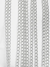 Short-Sleeve T-Shirt With Chains