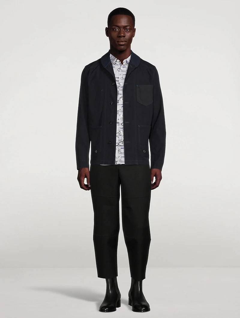 Cotton Shirt Hat Print