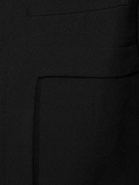 Wool Single-Breasted Jacket