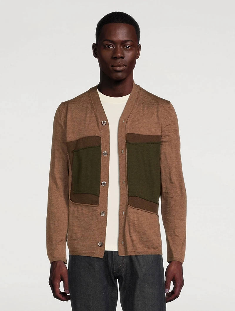 Wool-Blend Cardigan