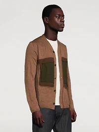 Wool-Blend Cardigan