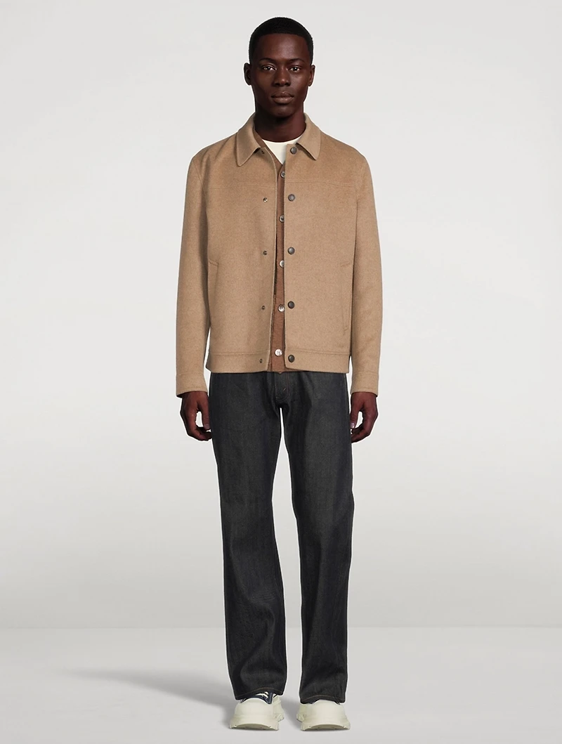 Wool-Blend Cardigan