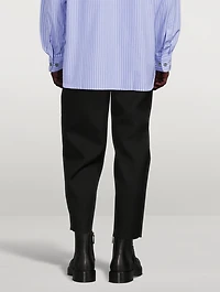 Wool Tapered Pants